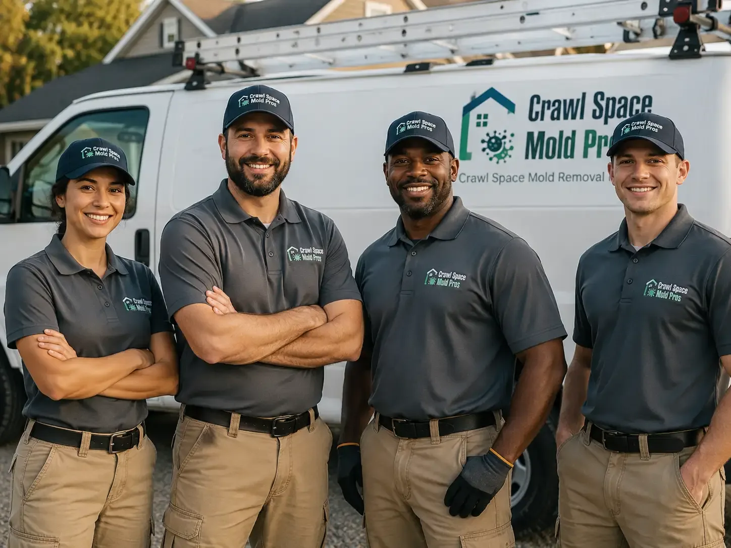 Crawl Space Mold Removal company in Brinkhaven, OH